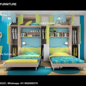 Kids Bedroom Design Bunk Bed Best Kids Room Ideas Model No - 6084