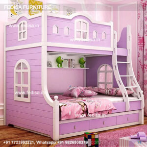 Kids Bedroom Design Bunk Bed Best Kids Room Ideas Model No - 6105