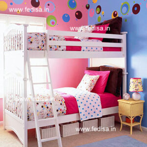 Kids Bedroom Design Bunk Bed Best Kids Room Ideas Model No - 6236