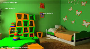 Kids Bedroom Design Bunk Bed Best Kids Room Ideas Model No - 6319