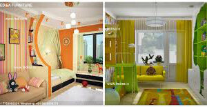 Kids Bedroom Design Bunk Bed Best Kids Room Ideas Model No - 6325