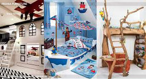 Kids Bedroom Design Bunk Bed Best Kids Room Ideas Model No - 6329
