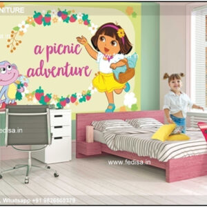 Kids Bedroom Design Bunk Bed Best Kids Room Ideas Model No - 6359