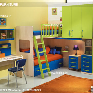 Kids Bedroom Design Bunk Bed Best Kids Room Ideas Model No - 6389