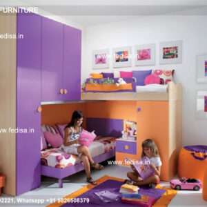 Kids Bedroom Design Bunk Bed Best Kids Room Ideas Model No - 6393