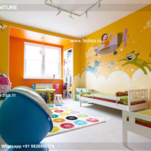 Kids Bedroom Design Bunk Bed Best Kids Room Ideas Model No - 6418