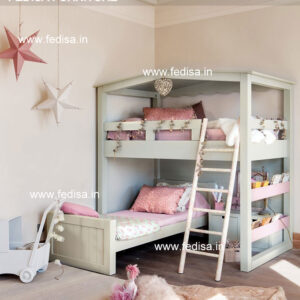Kids Bedroom Design Bunk Bed Best Kids Room Ideas Model No - 6435