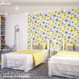 Kids Bedroom Design Bunk Bed Best Kids Room Ideas Model No - 6443