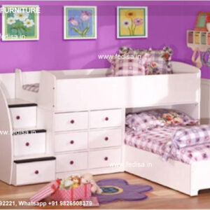 Kids Bedroom Design Bunk Bed Best Kids Room Ideas Model No - 6450