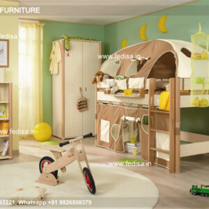 Kids Bedroom Design Bunk Bed Best Kids Room Ideas Model No - 6491