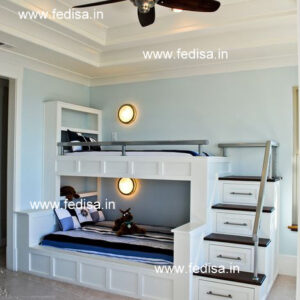 Kids Bedroom Design Bunk Bed Best Kids Room Ideas Model No - 6498