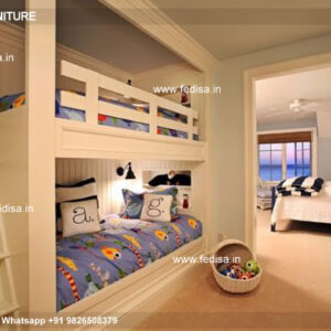 Kids Bedroom Design Bunk Bed Best Kids Room Ideas Model No - 6506