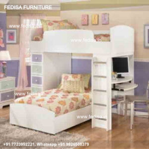 Kids Bedroom Design Bunk Bed Best Kids Room Ideas Model No - 6507