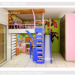 Kids Bedroom Design Bunk Bed Best Kids Room Ideas Model No - 6539
