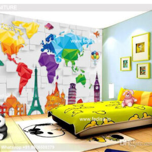 Kids Bedroom Design Bunk Bed Best Kids Room Ideas Model No - 6545