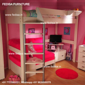 Kids Bedroom Design Bunk Bed Best Kids Room Ideas Model No - 6579