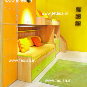 Kids Bedroom Design Bunk Bed Best Kids Room Ideas Model No - 6616