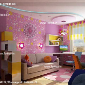 Kids Bedroom Design Bunk Bed Best Kids Room Ideas Model No - 6622