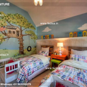 Kids Bedroom Design Bunk Bed Best Kids Room Ideas Model No - 6624