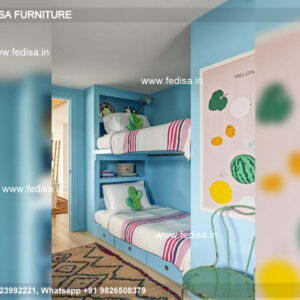 Kids Bedroom Design Bunk Bed Best Kids Room Ideas Model No - 6631