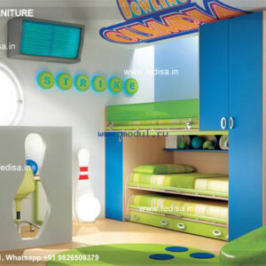 Kids Bedroom Design Bunk Bed Best Kids Room Ideas Model No - 6645