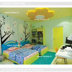Kids Bedroom Design Bunk Bed Best Kids Room Ideas Model No - 6654