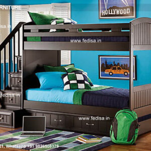 Kids Bedroom Design Bunk Bed Best Kids Room Ideas Model No - 6667