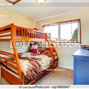 Kids Bedroom Design Bunk Bed Best Kids Room Ideas Model No - 6707