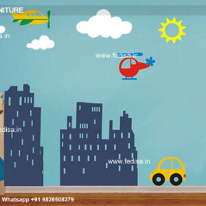 Kids Bedroom Design Bunk Bed Best Kids Room Ideas Model No - 6728