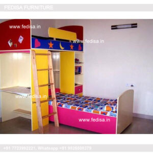Kids Bedroom Design Bunk Bed Best Kids Room Ideas Model No - 6744