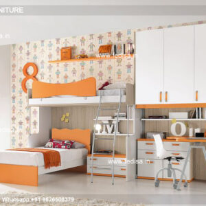 Kids Bedroom Design Bunk Bed Best Kids Room Ideas Model No - 6787