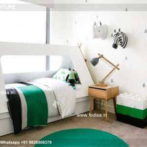 Kids Bedroom Design Bunk Bed Best Kids Room Ideas Model No - 6801