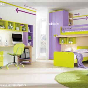 Kids Bedroom Design Bunk Bed Best Kids Room Ideas Model No - 6828