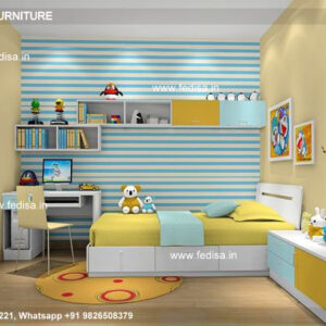 Kids Bedroom Design Bunk Bed Best Kids Room Ideas Model No - 6829