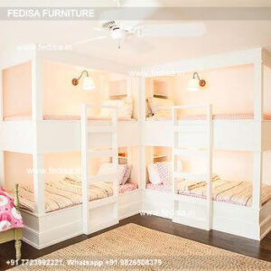 Kids Bedroom Design Bunk Bed Best Kids Room Ideas Model No - 6858