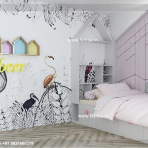 Kids Bedroom Design Bunk Bed Best Kids Room Ideas Model No - 6972