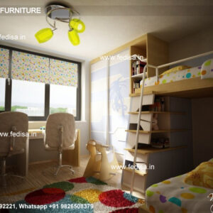 Kids Bedroom Design Bunk Bed Best Kids Room Ideas Model No - 6976
