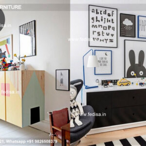 Kids Bedroom Design Bunk Bed Best Kids Room Ideas Model No - 7009