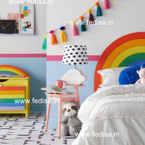 Kids Bedroom Design Bunk Bed Best Kids Room Ideas Model No - 7016