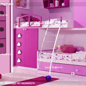 Kids Bedroom Design Bunk Bed Best Kids Room Ideas Model No - 7019