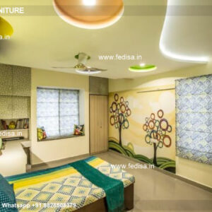 Kids Bedroom Design Bunk Bed Best Kids Room Ideas Model No - 7030