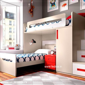 Kids Bedroom Design Bunk Bed Best Kids Room Ideas Model No - 7040
