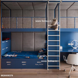 Kids Bedroom Design Bunk Bed Best Kids Room Ideas Model No - 7081