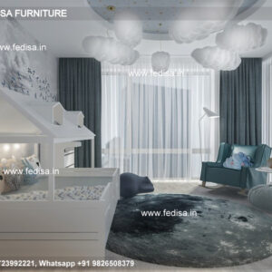 Kids Bedroom Design Bunk Bed Best Kids Room Ideas Model No - 7085