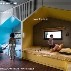 Kids Bedroom Design Bunk Bed Best Kids Room Ideas Model No - 7091