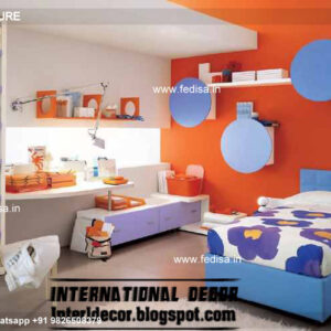 Kids Bedroom Design Bunk Bed Best Kids Room Ideas Model No - 7101
