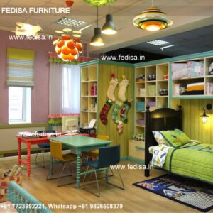 Kids Bedroom Design Bunk Bed Best Kids Room Ideas Model No - 7104
