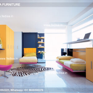 Kids Bedroom Design Bunk Bed Best Kids Room Ideas Model No - 7106