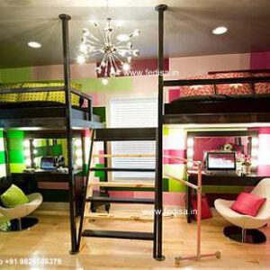 Kids Bedroom Design Bunk Bed Best Kids Room Ideas Model No - 7108