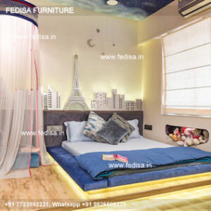 Kids Bedroom Design Bunk Bed Best Kids Room Ideas Model No - 7120